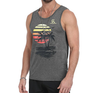 Débardeur pour homme de haute qualité, confortable, léger, respirant, parfait pour la gym, les sports et les occasions décontractées, avec service OEM. - Product Image 2