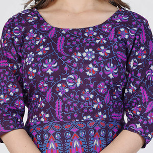 Vestido Estampado para Mujer, Vestido Informal Elegante con Patrón Moderno, Material Suave y Cómodo - Product Image 5