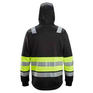 Lightweight Waterproof Safety Hoodie Reflective <b>Raincoat</b> Jacket Outdoor Hooded Rainwear Safety Hoodie High Quality With OEM - Product Image 5