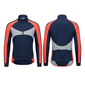 Modern Outdoor <b>Cycling</b> <b>Jacket</b> With Wind Resistant Fabric Lightweight Feel Full Front Zip Breathable Construction - Product Image 1