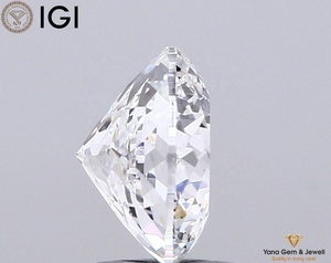 Diamante CVD Cultivado en Laboratorio con Certificación IGI, 2.00 Quilates, Corte Portugués, Color D, Claridad VVS2, para Colgante de Lujo, Regalo - Product Image 4