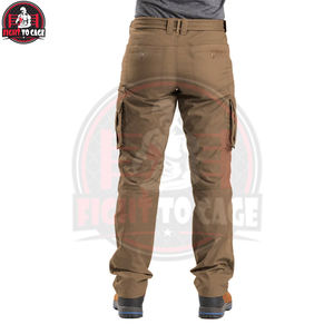 Pantalones Cargo de Algodón Elástico de Color Sólido, Diseño Único OEM, Diseño Personalizado, Cómodos, Nueva Llegada, Mejor Proveedor, 6 Bolsillos - Product Image 3
