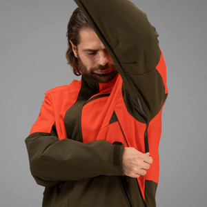 Wholesale Mens <b>Camo</b> Hunting <b>Jacket</b> Water-Resistant Softshell Outdoor Tactical <b>Jacket</b> Breathable Poly Nylon OEM - Product Image 4