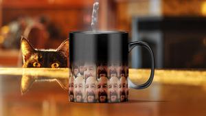 White Ceramic Coffee <b>Mug</b> <b>Large</b> Capacity Reusable Dishwasher Safe Modern Office Gift Cup with Logo Customization - Product Image 2