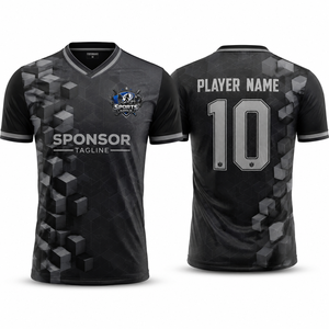 Professional <b>Soccer</b> Team Jersey Lightweight Polyester Fabric Screen Printing Breathable Stretch Match Fit Wholesale Club Jerseys - Product Image 1