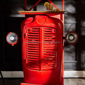 ตู้โชว์ของสะสมฟร็อกกี้บาร์ |   ตู้โชว์บาร์ไม้เนื้อแข็งสไตล์โมเดิร์นกลางศตวรรษ |   ชั้นวางของหรูหรา 2 ช่อง 3 ลิ้นชัก - Product Image 5