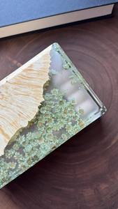 Boîte à bijoux décorative en résine d'excellente qualité pour comptoir de salle de bain, bureau à domicile et chambre à coucher, à prix direct usine - Product Image 2