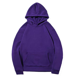 Sudadera con Capucha para Hombre, Color Sólido, Transpirable, 100% Algodón, Informal, para Otoño, Sudadera Moderna de Alta Calidad al por Mayor - Product Image 1