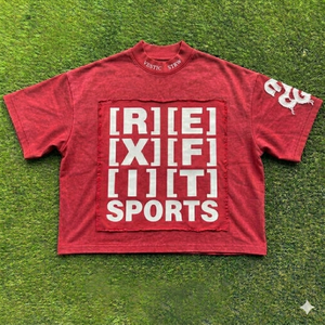 เสื้อยืดโอเวอร์ไซส์แฟชั่นสตรีทแวร์ลายกราฟิกแบบกำหนดเอง คุณภาพพรีเมียม เสื้อยืดครอปทันสมัย เสื้อผ้าฝ้าย เสื้อยืด 240 GSM - Product Image 1