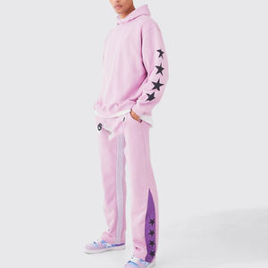 Chándal con estampado Puff Print para hombre, totalmente personalizado, estilo perfecto, precio razonable, mejores diseños, chándal con estampado Puff Print ligero. - Product Image 2