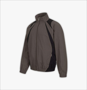 Conjunto Deportivo Reflectante de 2 Piezas para Hombre, Chaqueta Cortavientos de Nailon y Pantalones Cortos, Ropa Urbana de Invierno - Product Image 2