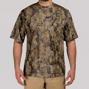 เสื้อยืดลายพราง | เสื้อยืดคอกลมแขนสั้นสำหรับล่าสัตว์และกิจกรรมกลางแจ้งทำจากผ้าฝ้าย100% - Product Image 3