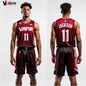 Vente directe d'usine, design personnalisé, vêtements de sport respirants, ensemble de maillots de basket-ball personnalisés à sublimation réversible, uniforme de basket-ball - Product Image 2