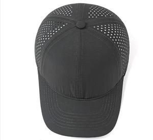 perforated quick-drying baseball <b>cap</b>, lightweight and breathable <b>hiking</b> <b>cap</b>, laser-perforated outdoor sports baseball <b>cap</b>. - Product Image 3