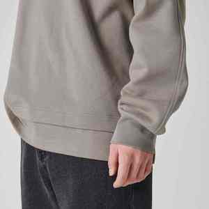 OEM Supplier Autumn Winter Fashion <b>Sweat</b> Shirt Embroidery logo Crewneck Sweatshirts Men 400GSM Heavy Fleece Custom Men's Hoodies - Product Image 6