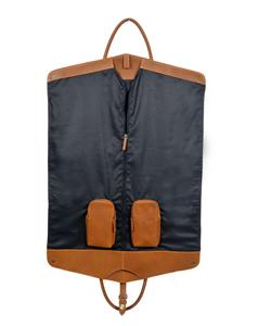 Housse de transport pour costume en cuir véritable marron vintage avec fermeture éclair, étui de voyage robuste pour uniforme LSC-0001 - Product Image 4