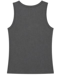 Manufacturer Custom Charcoal Grey Ribbed Cotton Men Tank <b>Top</b> Sleeveless Gym Fitness <b>Vest</b> Summer Casual Slim Fit Custom Logo - Product Image 2