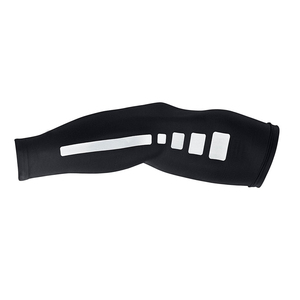 Wholesale Premium Quality Black <b>Compression</b> <b>Arm</b> <b>Sleeves</b> With Reflective Stripes Polyester Men's Solid Design 2026 - Product Image 4