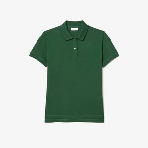 Polo de sport pour femme de haute qualité, style uni, personnalisé, prix d'usine, en polyester et coton - Product Image 1