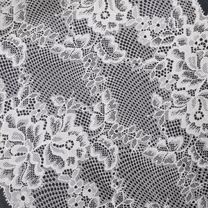 Romantic Floral Stretch <b>Lace</b> 23cm Lightweight Nylon Spandex <b>Elastic</b> Warp Knit Wedding Underwear Dress Premium Korean Quality - Product Image 2