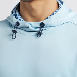 ZM-1598 <b>Men's</b> Premium Golf Hoodie 88% Polyester 12% Spandex Moisture-Wicking Classic Gym Hoodie with Adjustable Hood - Product Image 5