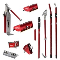 Ensemble d'outils avec outils à main supplémentaires GOOD #   NOUVEAU Kit complet d'outils automatiques de finition et de pose de ruban adhésif pour cloisons sèches de niveau 5 avec outil manuel bonus