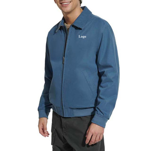 เสื้อแจ็คเก็ตบอมเบอร์ผู้ชายแบบสั่งทำขายส่ง OEM ดีไซน์คลาสสิกสำหรับกิจกรรมกลางแจ้ง ผ้าฟลีซหนานุ่ม ระบายอากาศได้ดี แห้งเร็ว กันน้ำสำหรับฤดูหนาว - Product Image 1