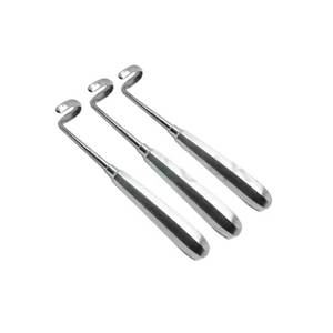 Juego de 21 piezas de instrumentos quirúrgicos de acero inoxidable para toracotomía nasal, de emergencia torácica y cirugía de tórax. - Product Image 6