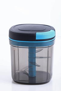 Manual Food <b>Chopper</b> Square <b>Vegetable</b> Dicer Hand Pull String Onion Cutter Compact Kitchen Blender <b>for</b> Mincing Nuts Herbs Salsa - Product Image 4
