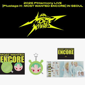 P1Harmony LIVE [P1ustage HMOST WANTED ENCORE] SEOUL MERCH K-Pop Libro Electrónico (CD) Materiales de Papel y Plástico Para Todas las Edades - Product Image 4