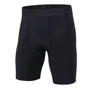 Calzoncillos bóxer de color sólido para hombre, cintura elástica de altura media, ropa interior de algodón y spandex sin costuras, calzoncillos y bóxers para hombre - Product Image 1