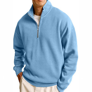 Sweat-shirt en tricot à col rond à manches raglan en coton 100% pour femmes, couleur unie, coupe régulière, vêtements décontractés pour l'automne - Product Image 5