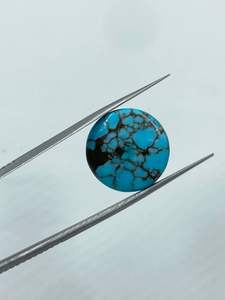 Pierre précieuse naturelle de turquoise de haute qualité pour la fabrication de bijoux, 20 mm, ronde, élégante, pour bague de mariée, provenant d'un fabricant indien, au prix de gros - Product Image 6