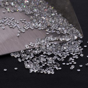 เพชรโมอิสซาไนต์ GRA Certified ขายส่ง รูปทรงต่างๆ ขนาด 0.5 - 3 กะรัต คุณภาพสูงสีขาวเจียระไนแบบเพชร - Product Image 3