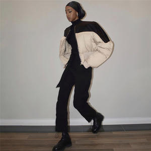 Magnifiques vestes matelassées à capuche pour hommes, mode hiver, effet bulle brillant, imperméables, coton écologique, capuche amovible, personnalisables - Product Image 2