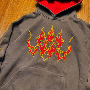 Fabricante de sudaderas con capucha personalizadas con lavado ácido OEM, sudaderas con capucha para hombre 100% algodón, sudaderas con capucha para hombre de alta calidad con lavado vintage. - Product Image 2