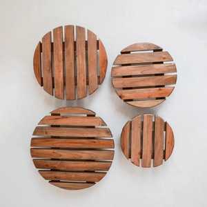 Stainless Steel Lattice Trivet Cross Hatch Grid Hot Pad Pot Holder Kitchen Countertop Protector Heat Resistant Non-Slip Reusable - Product Image 2