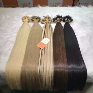 Super doble dibujado vietnamita grado 12A queratina Nano punta extensiones de cabello liso de alta calidad al por mayor - Product Image 6
