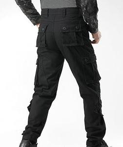 Men's <b>Tactical</b> Cargo <b>Pants</b> Workwear Style Canvas Material Multiple Pockets High Waist Quick Dry Autumn Wear - Product Image 6