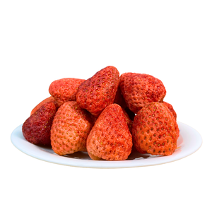 Morceaux de fraises naturelles lyophilisées Sans additif Marque de collation végétalienne parfaite - Product Image 4