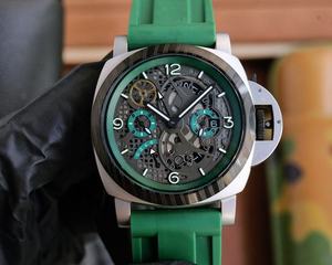Reloj de Lujo para Hombre de 44 mm, Modelo V7, Sumergible, Diseño Hueco, Mecánico Automático ETA, Puntero de 20 mm, Acero Inoxidable - Product Image 4