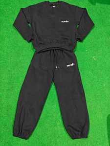 Conjunto de Sudadera y Pantalones Deportivos Cómodos con Bordado OEM 2026, Venta al Por Mayor, Sudadera de 2 Piezas y Pantalones con Puños - Product Image 2