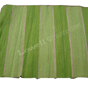 Natural Handwoven stripe Design <b>Table</b> Mat jute fiber Handmade Placemat <b>dining</b> <b>table</b> mat - Product Image 1