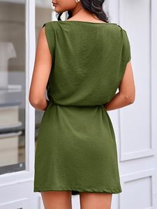 Cinturón de cintura estilo Obi negro de 2.5cm x 110cm con hebilla de aleación de PU informal para mujer, accesorio para vestido - Product Image 6