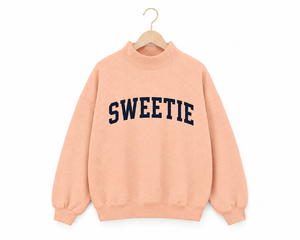 Sweat-shirt à col montant pour femme, style streetwear urbain moderne, coupe oversize, en mélange de coton doux, chaud et confortable, pour l'automne et l'hiver, tenue tendance - Product Image 2