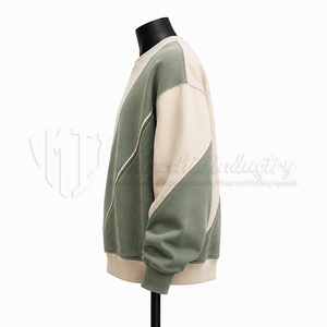 Sweat-shirt personnalisé pour homme, col rond, coupe ample, style streetwear, fabricant OEM ODM - Product Image 4