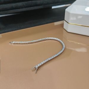 <b>solid</b> 10k <b>gold</b> tennis bracelet white yellow <b>gold</b> lab grown diamond tennis chain different sizes fine jewelry gift - Product Image 4