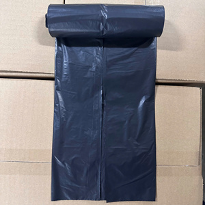 ถุงพลาสติก HDPE LLDPE สีดำ ทนทาน แบบตัดจากม้วนฟิล์ม ขนาดสั่งทำได้ พร้อมพิมพ์ซิลค์สกรีน สำหรับการขนส่งและการจัดเก็บ - Product Image 2
