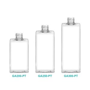 ขวด PETG สีขาวทรงสี่เหลี่ยมผืนผ้า ขนาด 50 มล.-300 มล. สำหรับแชมพู พร้อมฝา PP และหัวปั๊ม (รุ่น GA-PT) - Product Image 6