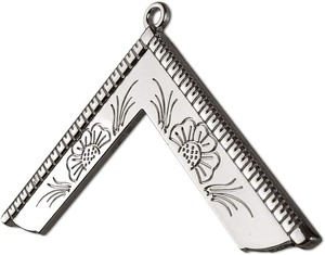 Collier de cérémonie pour maître anglais, avec marque de réglementation - Plaqué argent, en argent sterling - Product Image 5